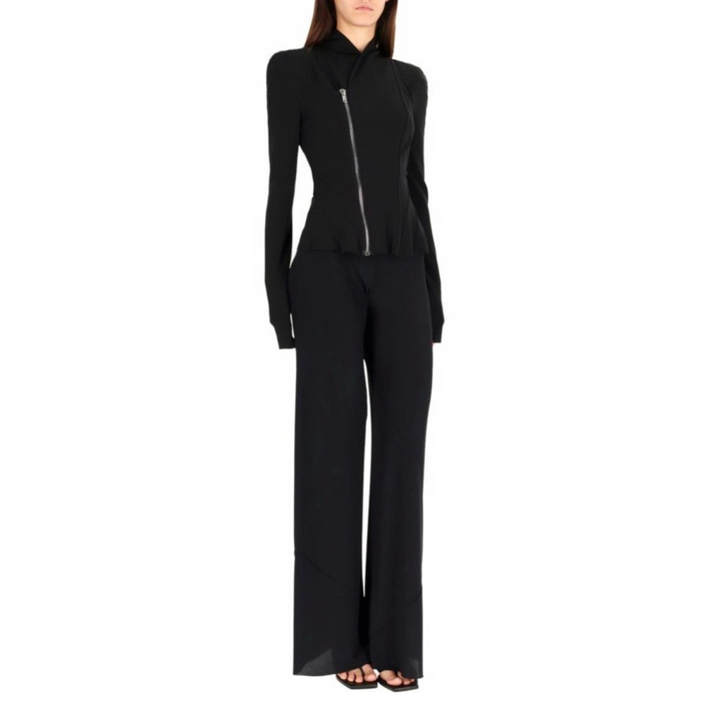 Rick Owens Black Fitted Blazer